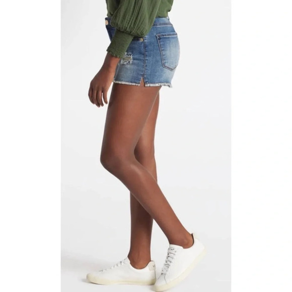 NWT STS Blue Aubrey Jean Denim Shorts 10” High Rise 26 - Picture 2 of 9